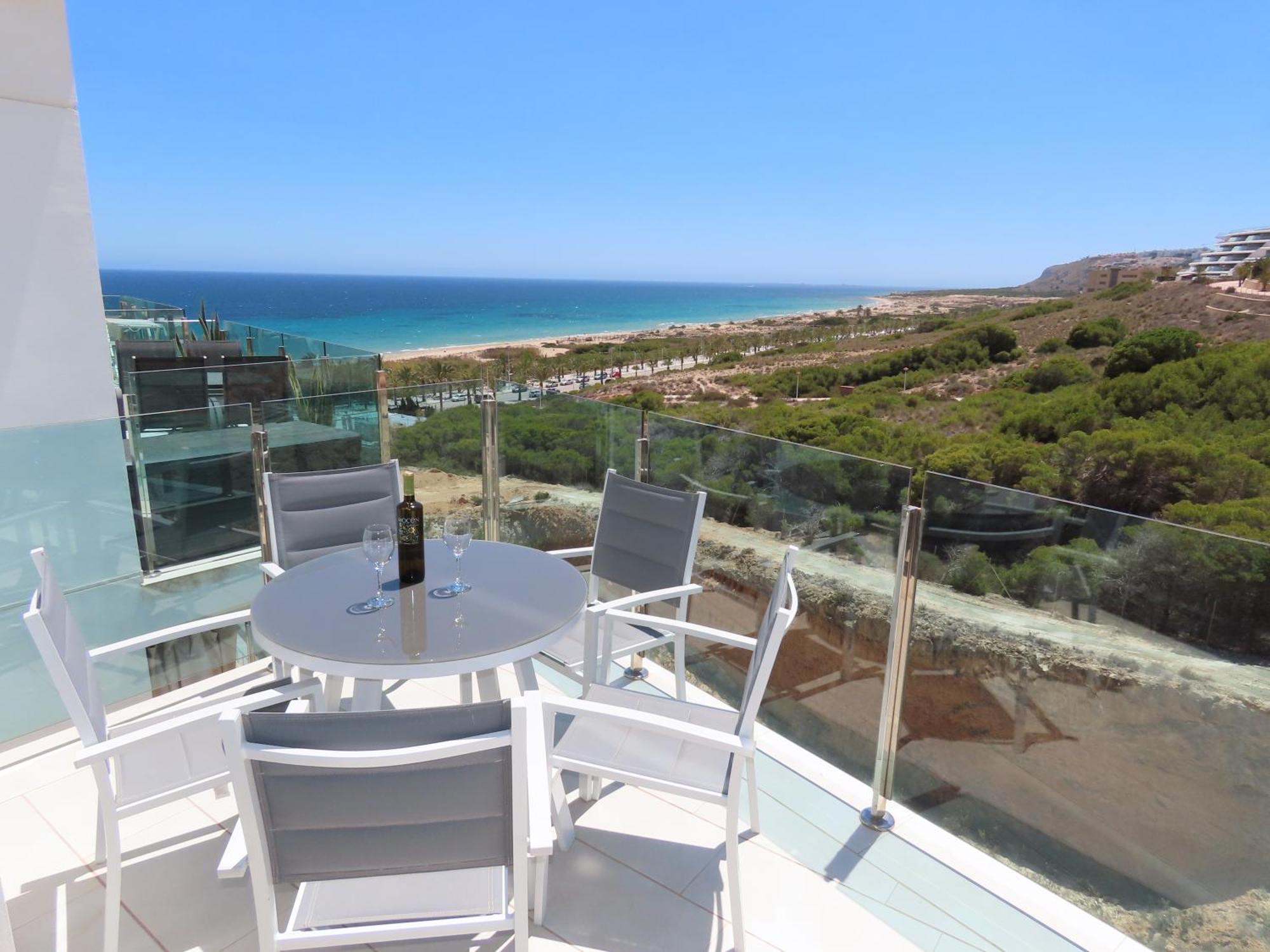 Penthouse Seacoast Lägenhet Arenales del Sol Exteriör bild